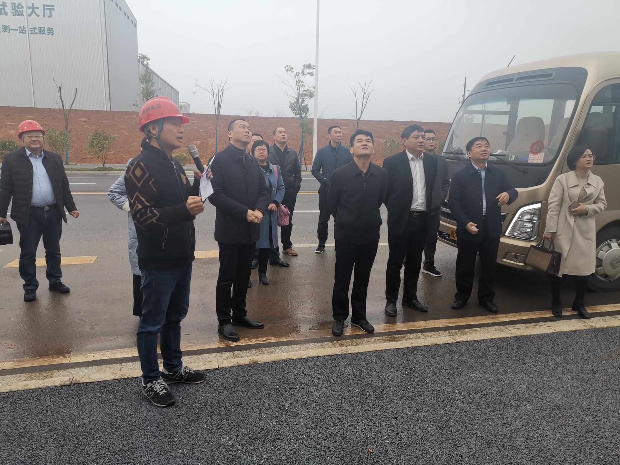 湖南醴陵经济开发区 - 茶陵党政代表团来经开区考察调研